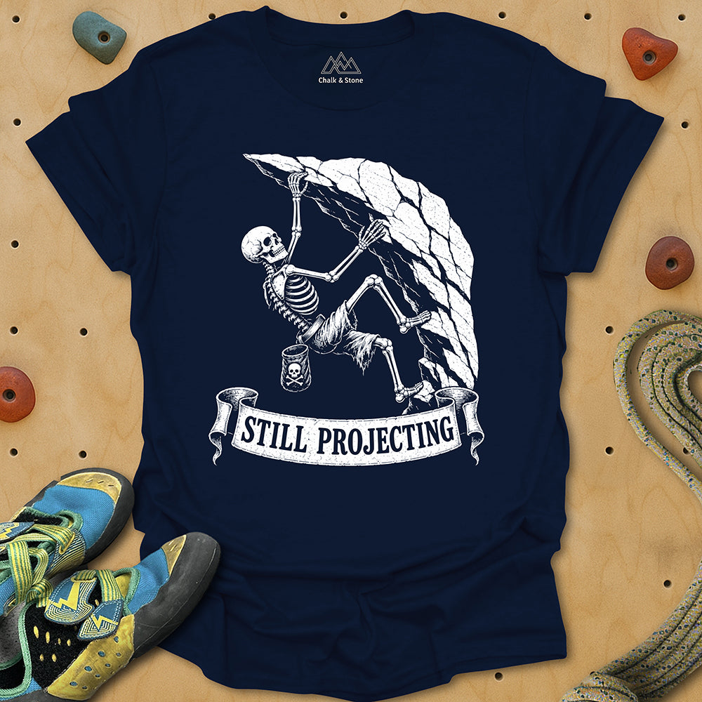 Still Projecting Skeleton Tee