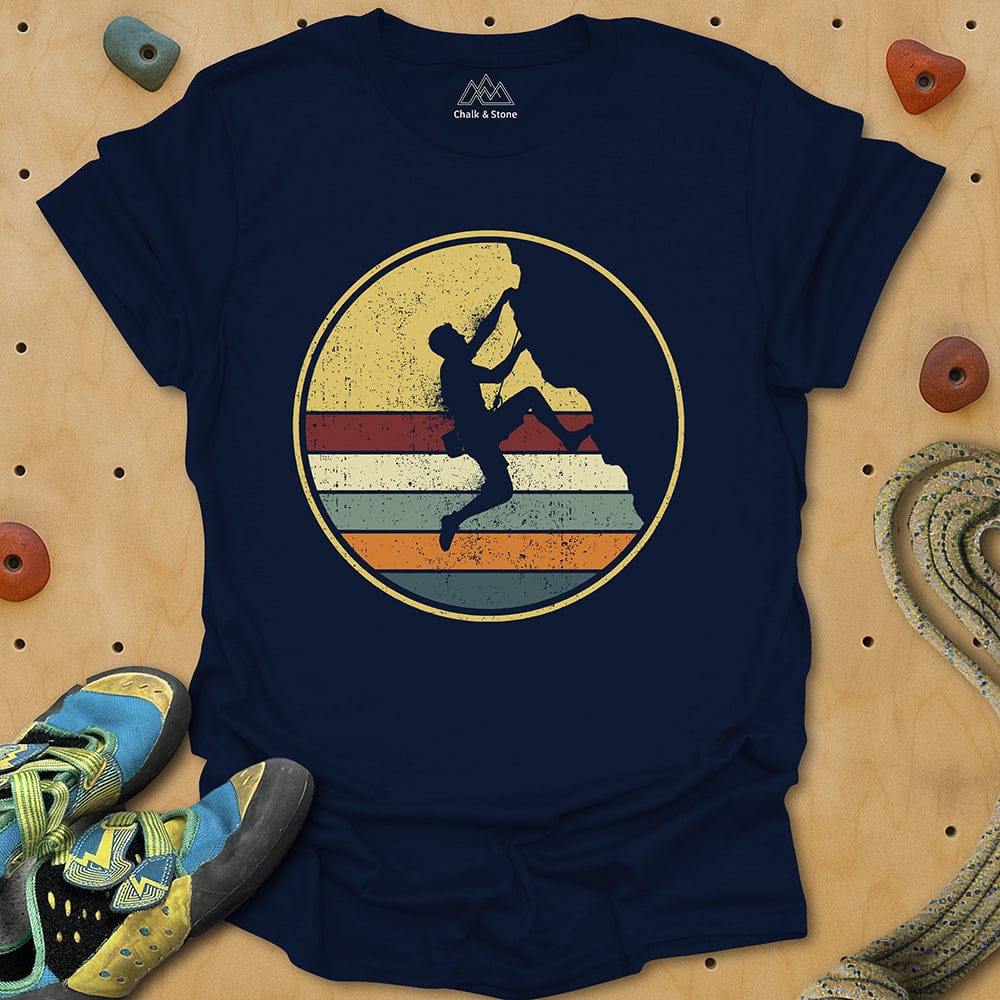 Climber Striped Badge Tee