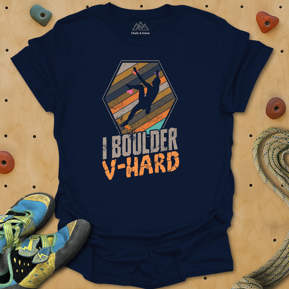 Boulder V-Hard Tee