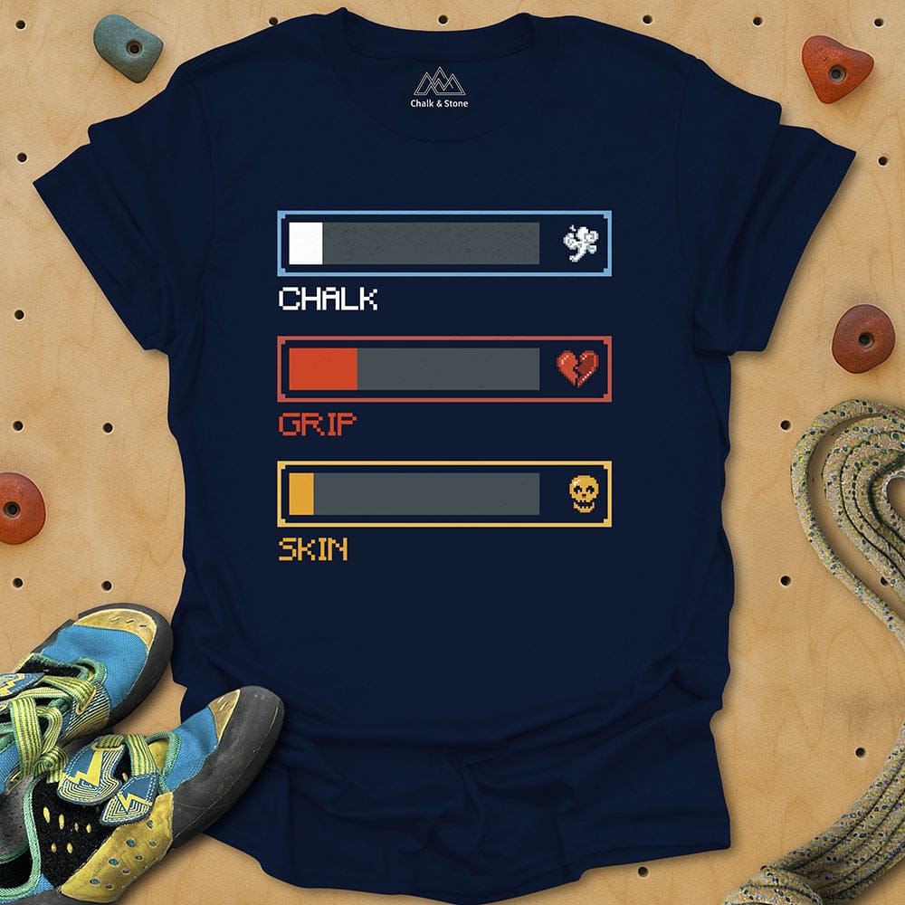 Chalk Grip Skin Levels Tee