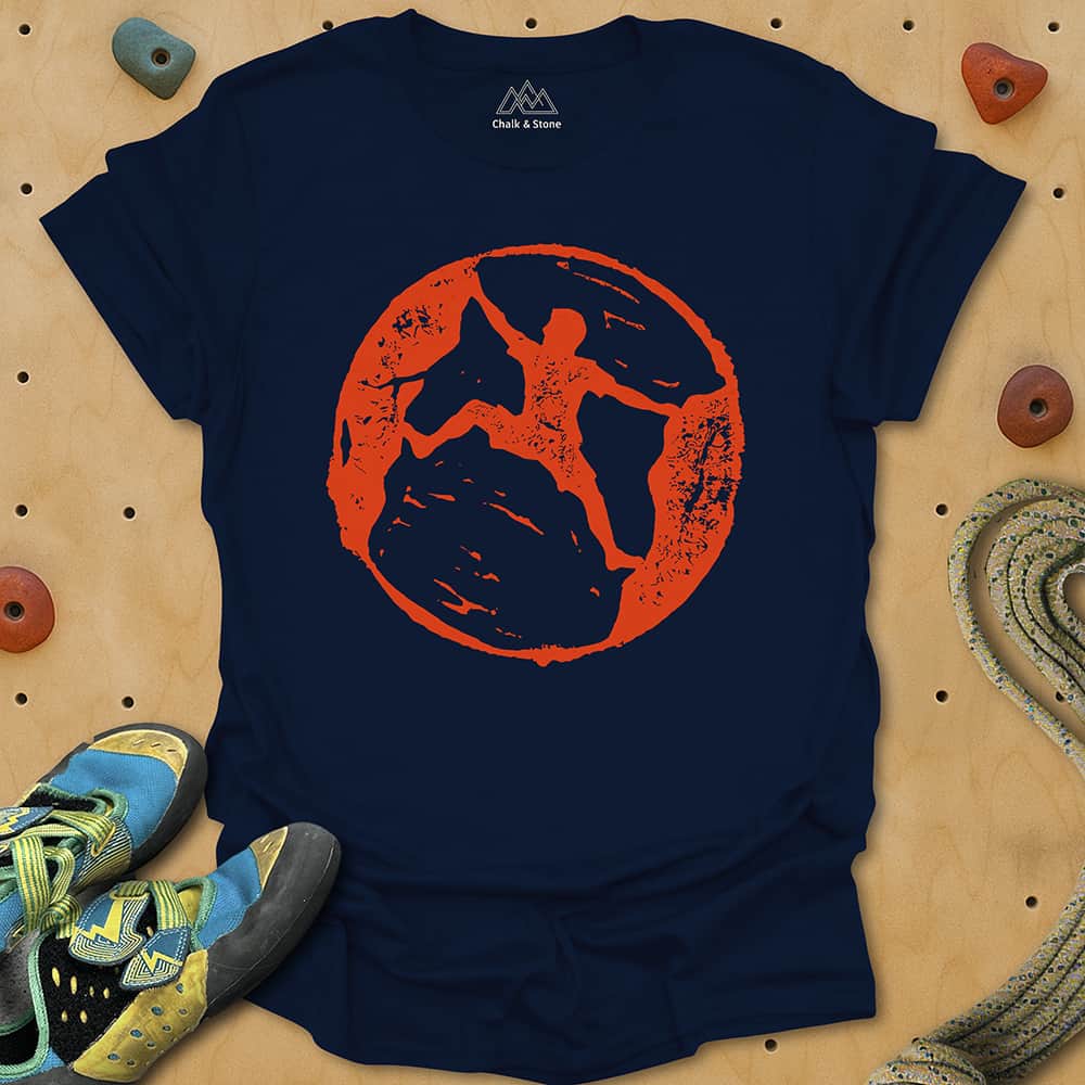 Climbing Hanko Stamp Tee