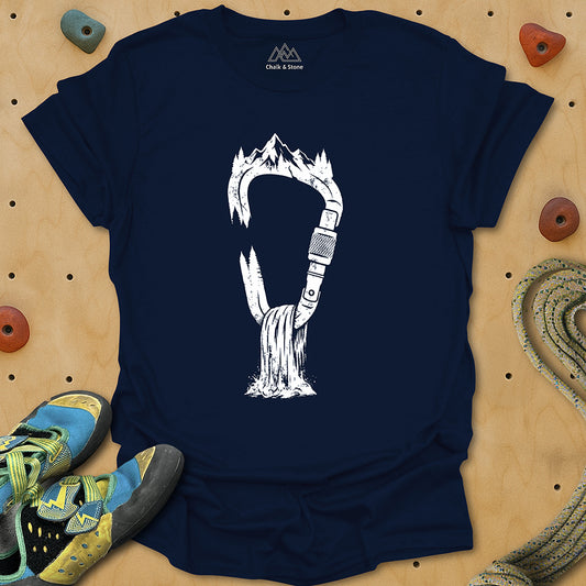 Carabiner As Landscape Tee