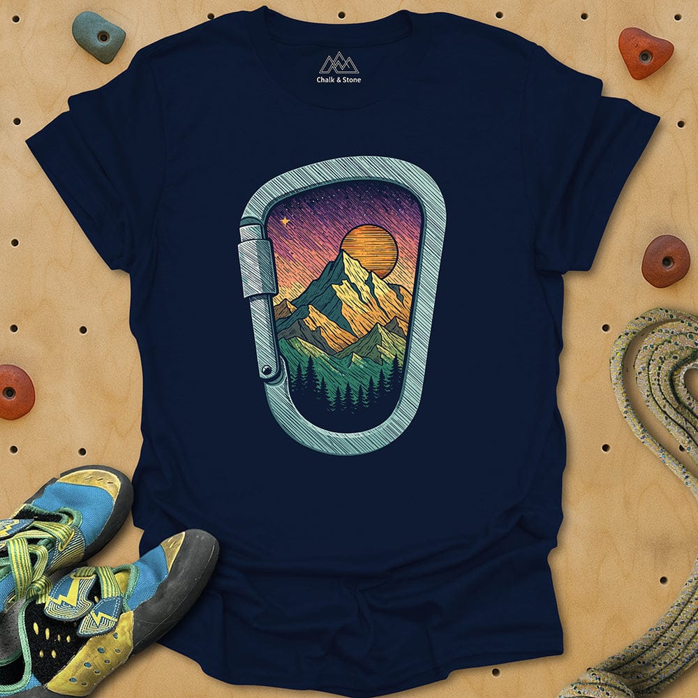 Mountain Range Carabiner 5 Tee