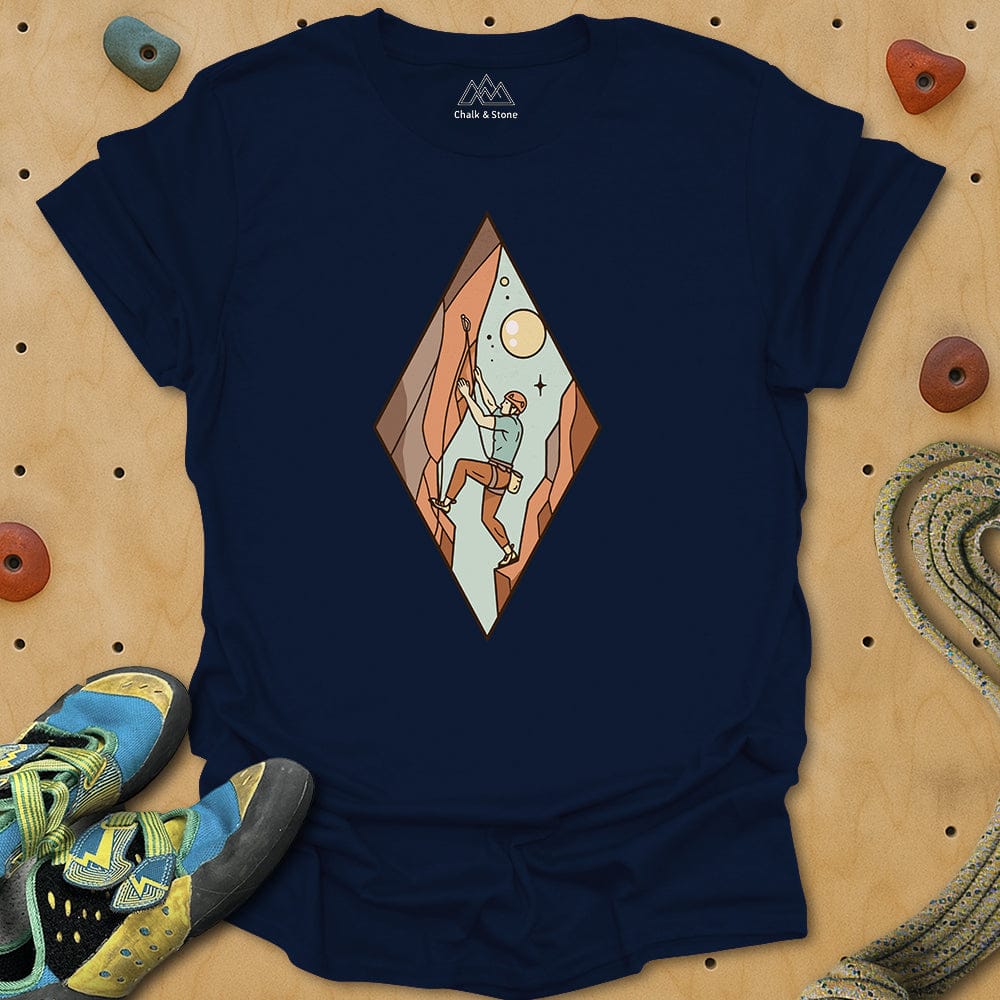 Simple Diamond Landscape Climb Tee