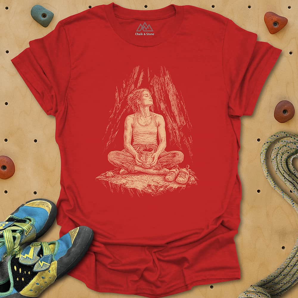 Climb Meditate Tee