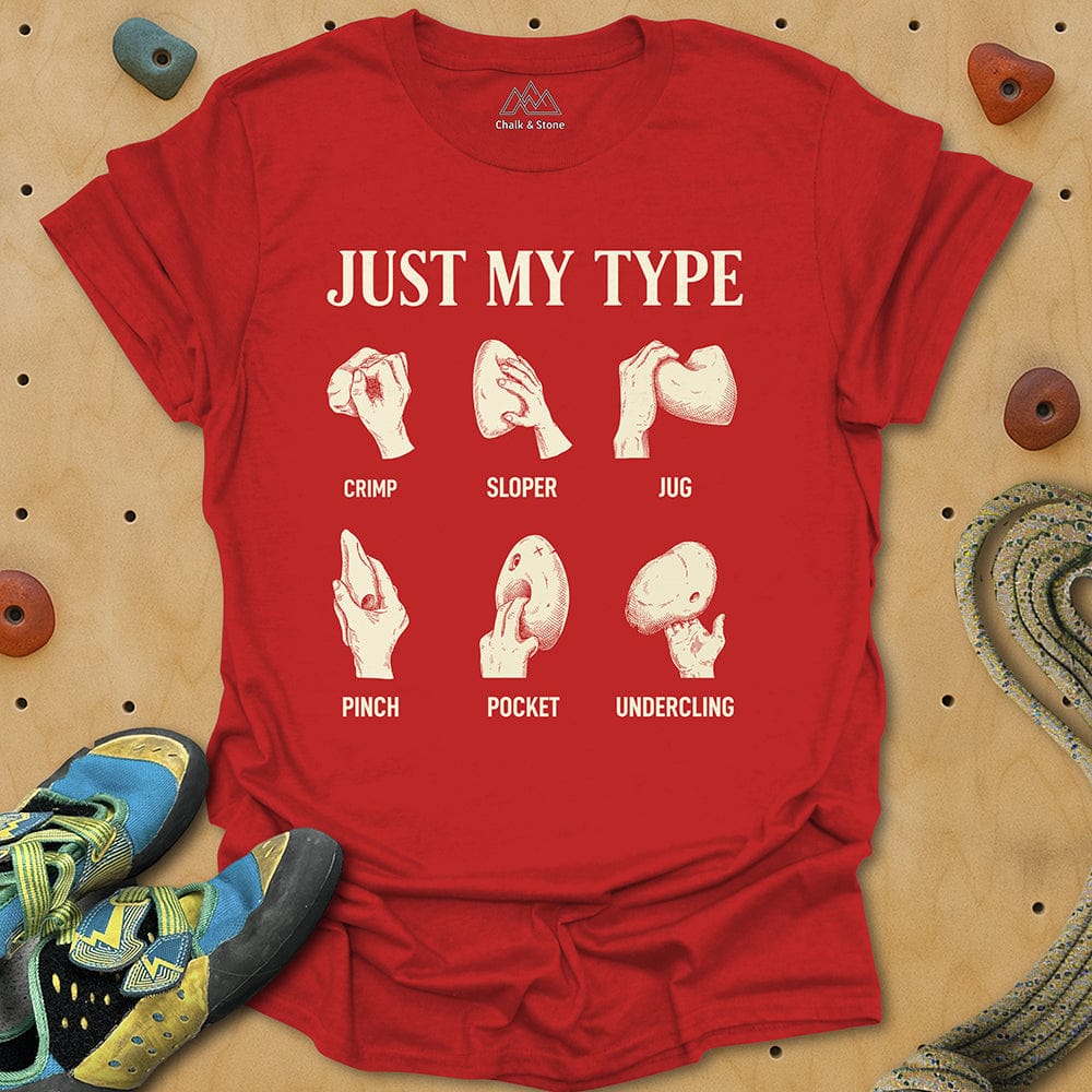 Just My Type Tee