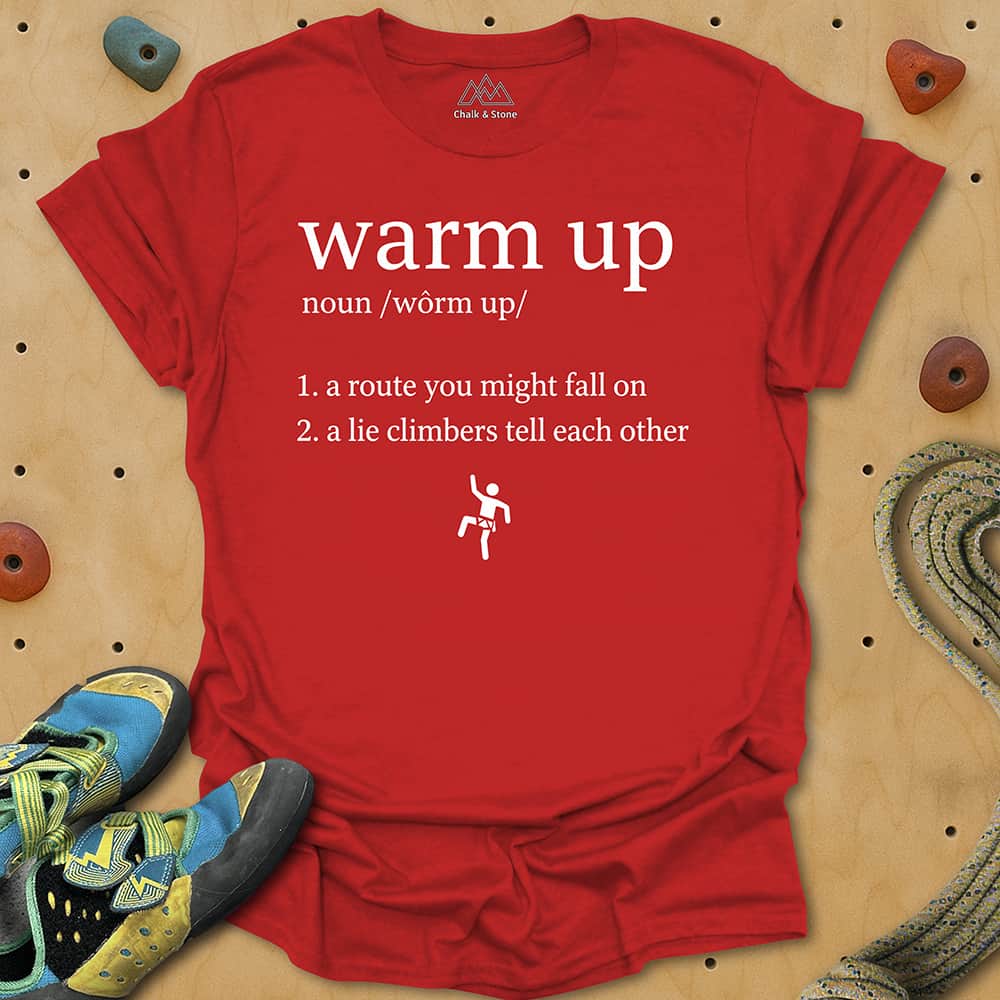 Warm Up Definition Tee