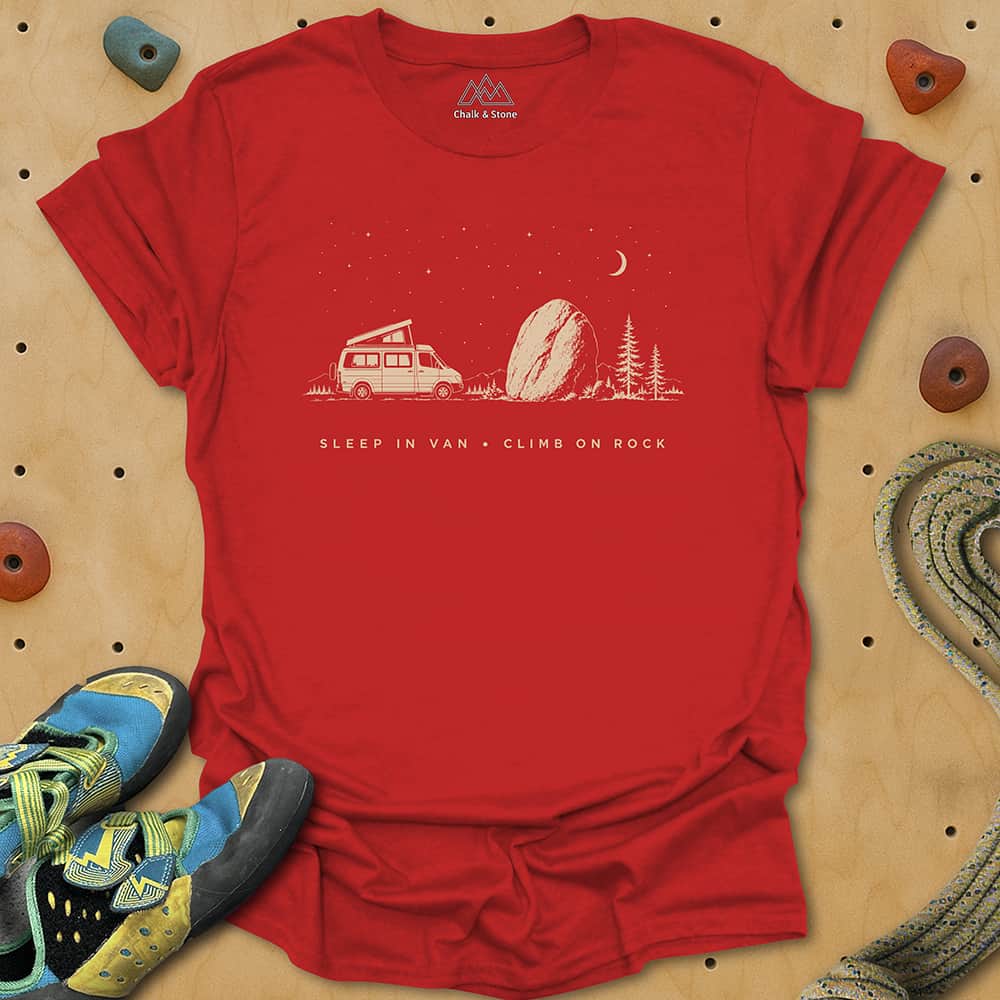 Sleep And Climb Tee