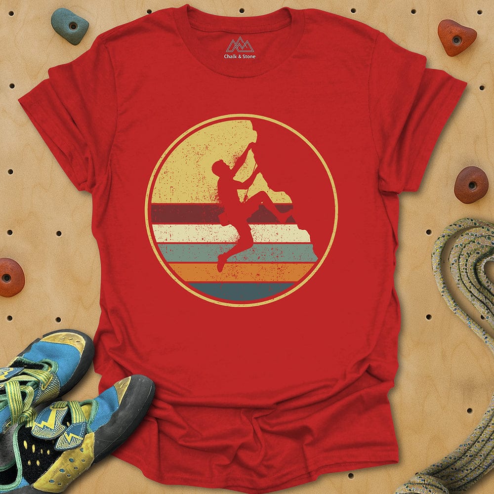 Climber Striped Badge Tee