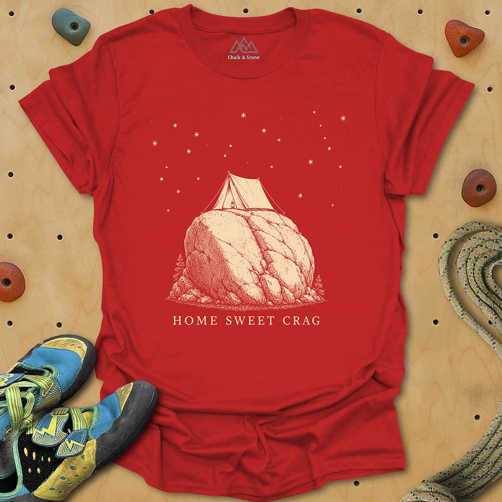 Home Sweet Crag Tee
