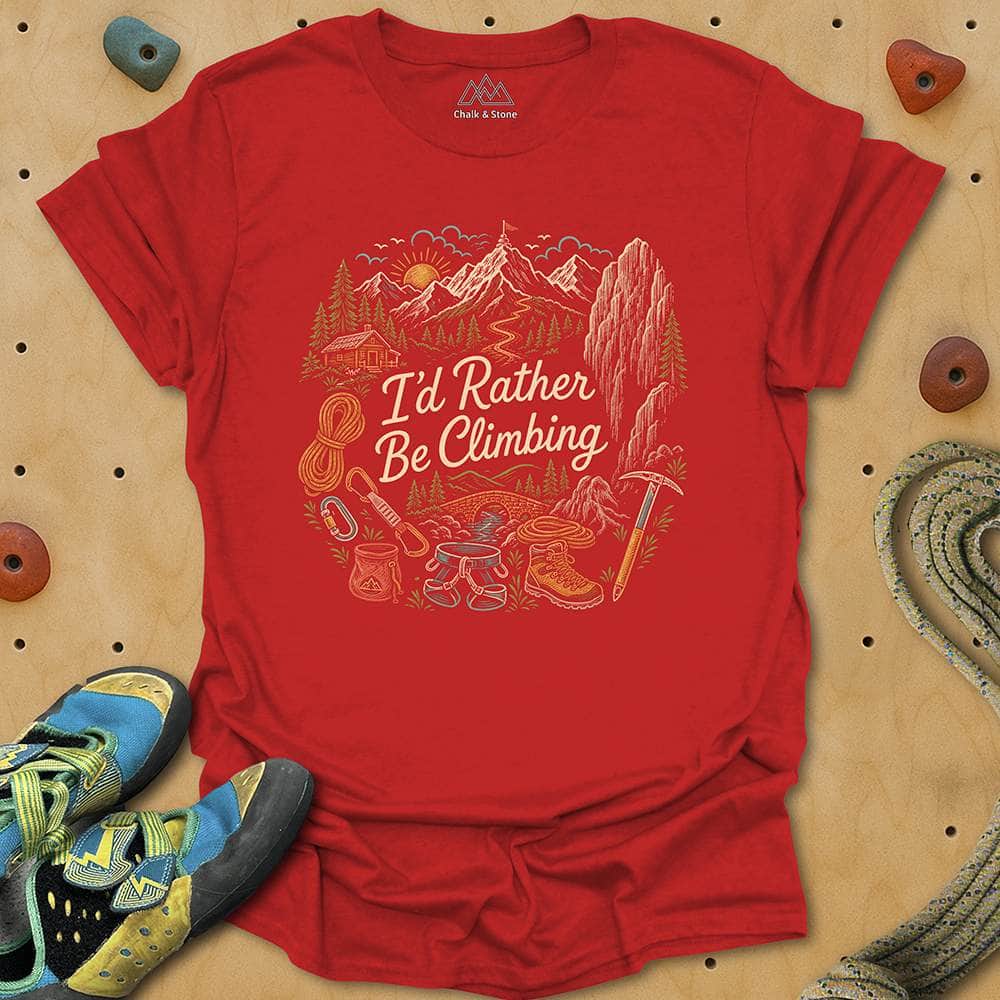 Rather Climb Tee