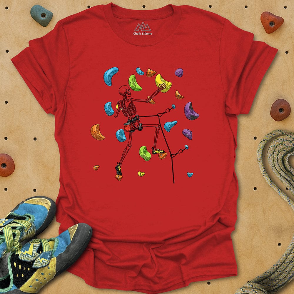 Skeleton Climbing Tee