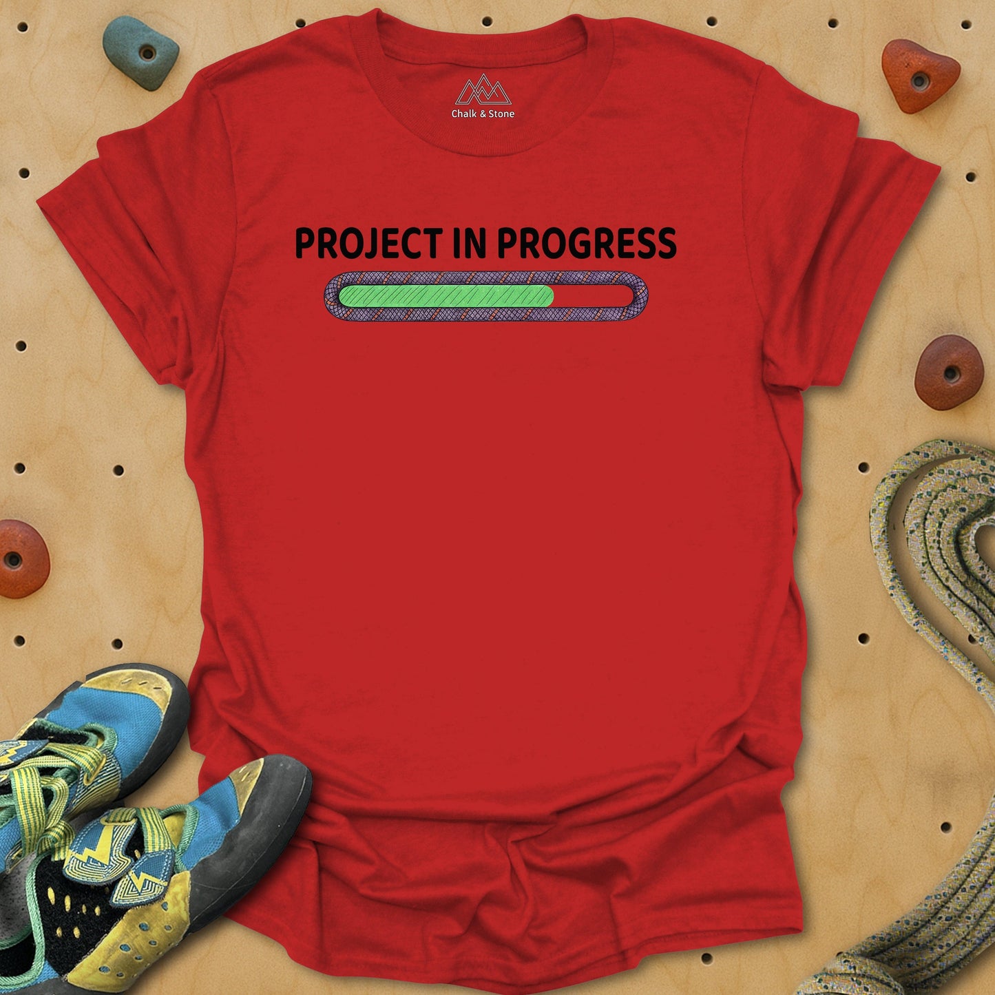 Project In Progress Bar Tee
