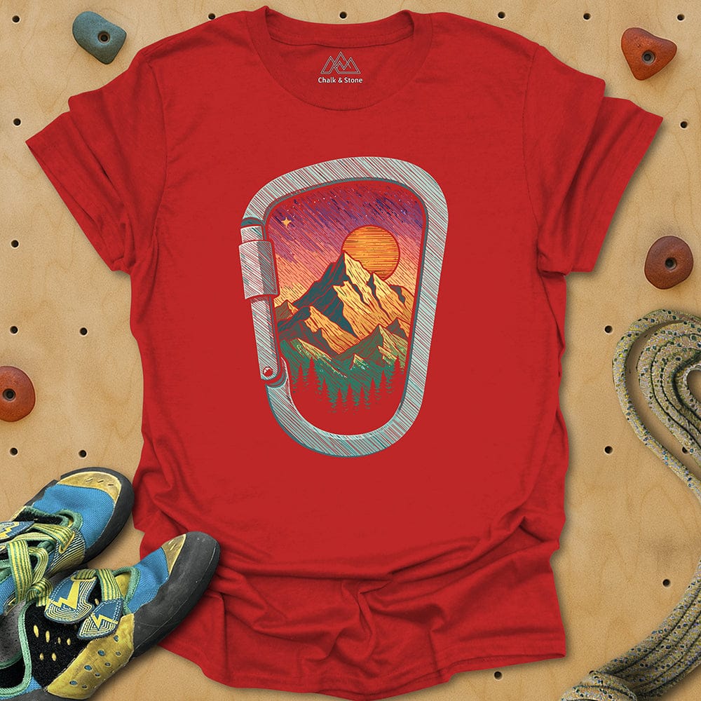Mountain Range Carabiner 5 Tee