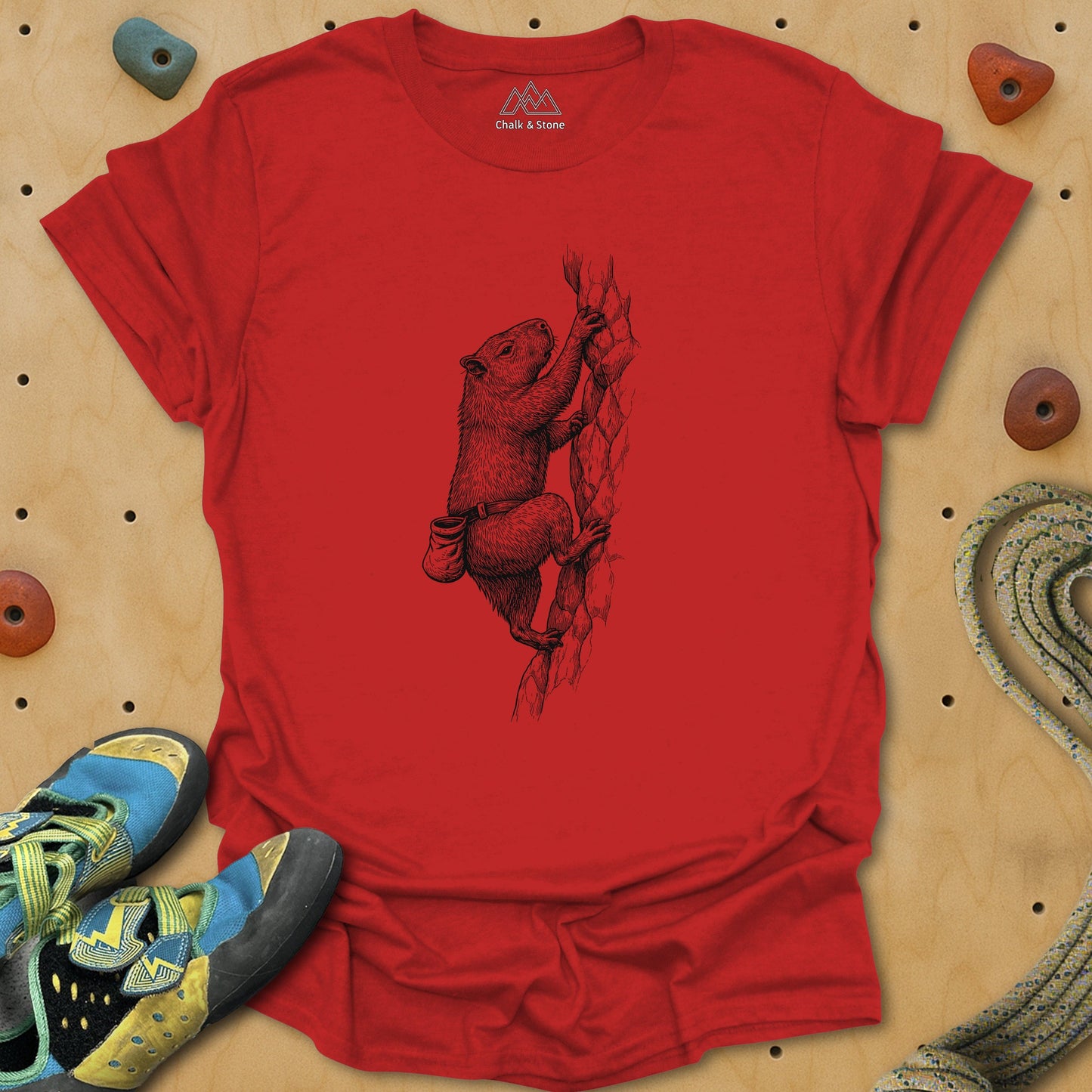 Capybara Free Solo Tee