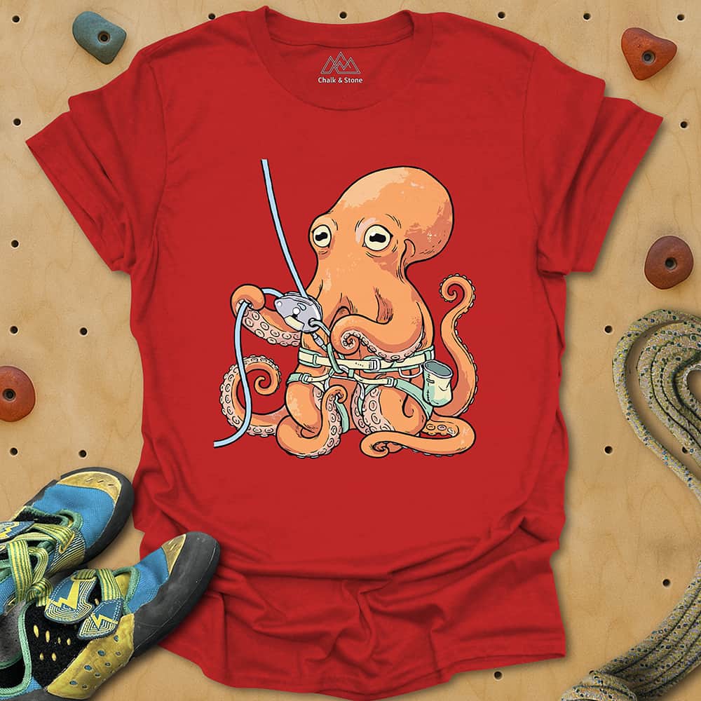 Octopus Graphic Belay Tee
