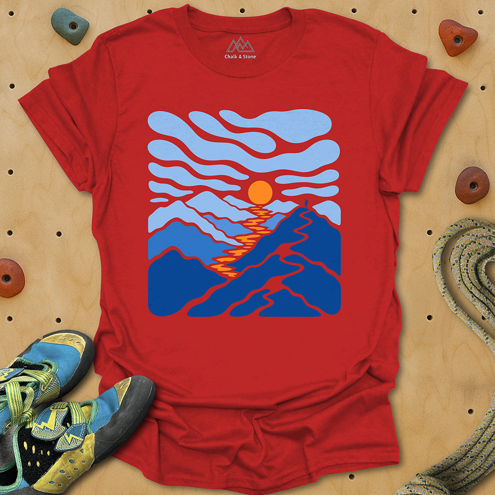 Bubble Landscape Mtn Tee