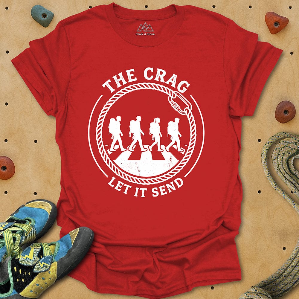 The Crag Let It Send Tee