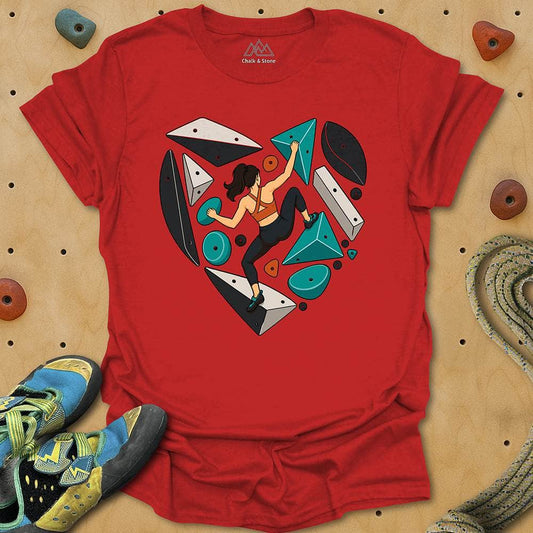 Heart Spray Wall Tee
