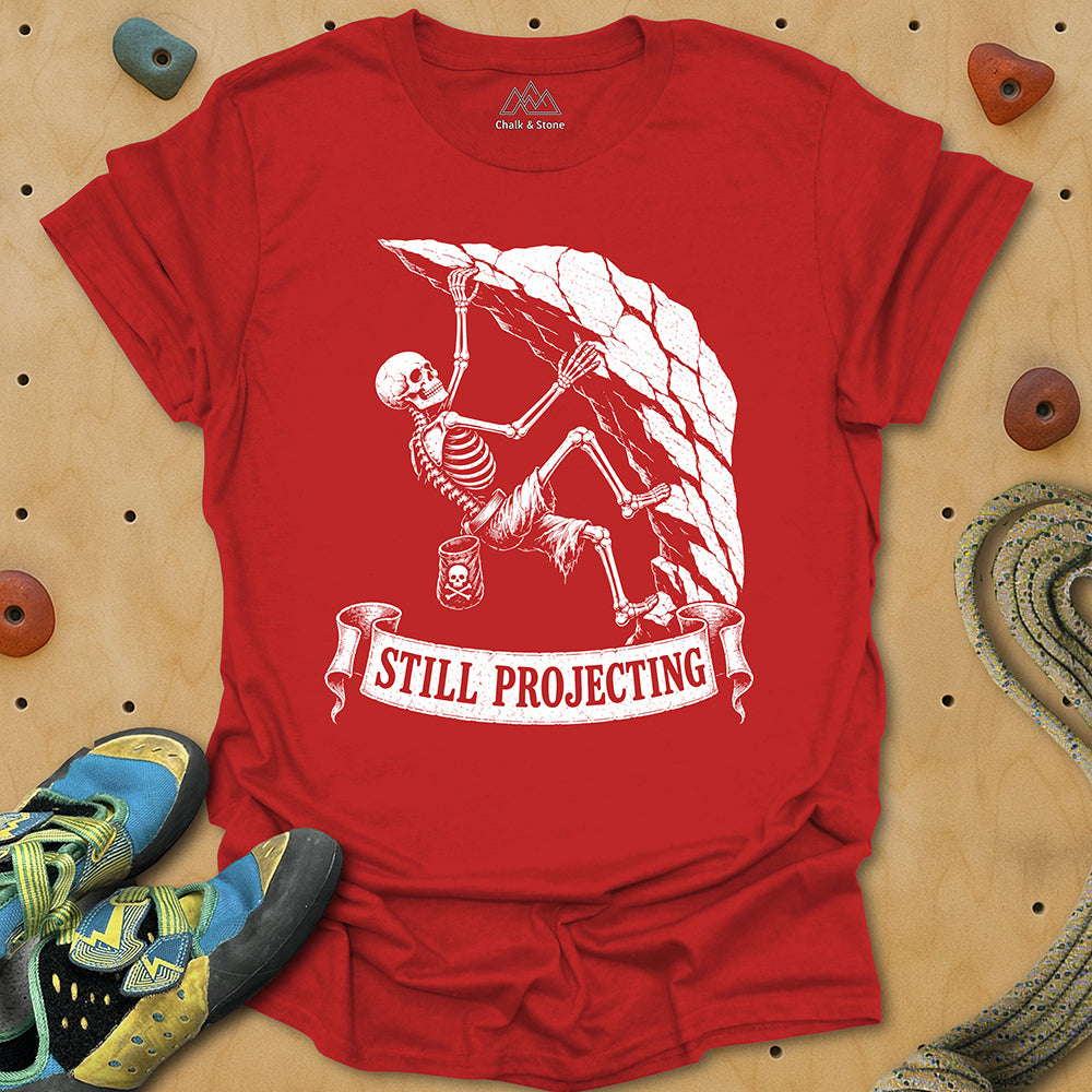 Still Projecting Skeleton Tee