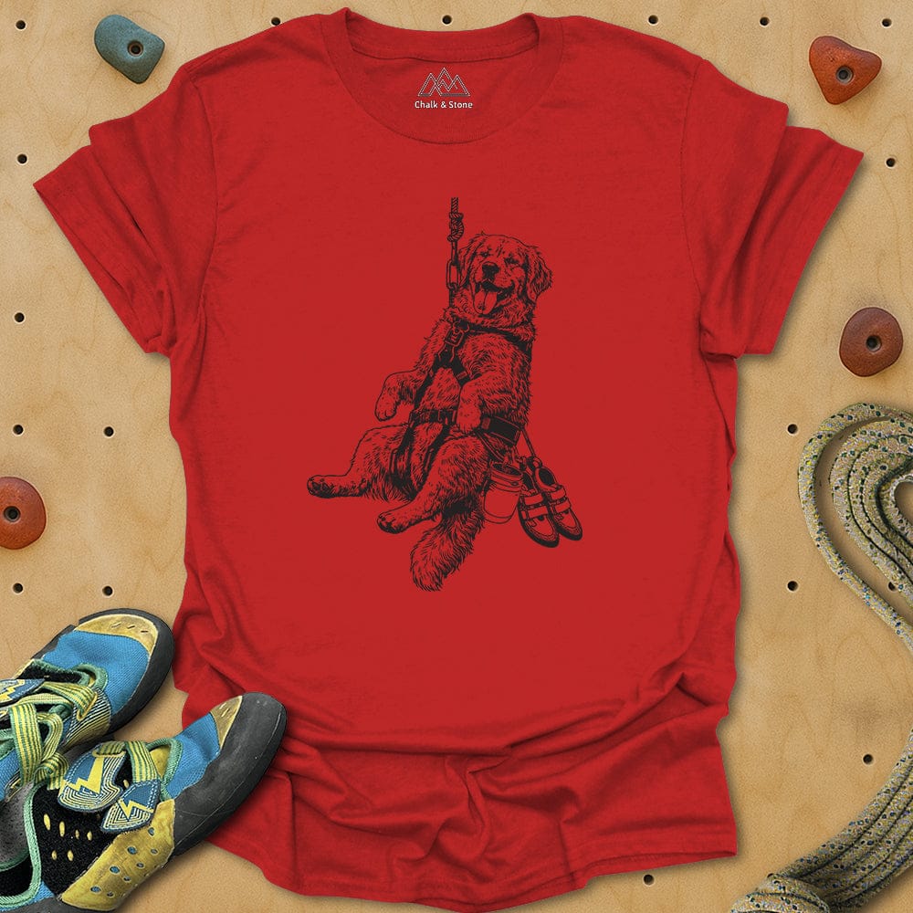Golden Retriever Static Climb Tee