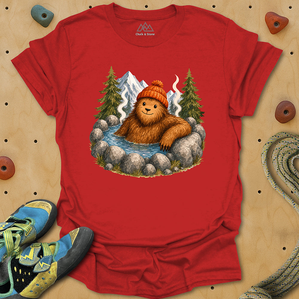 Painterly Sasquatch Soak Tee