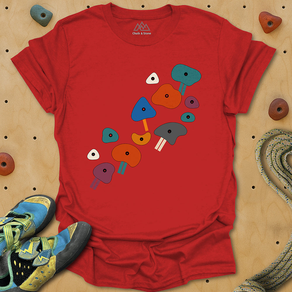 Spray Wall Diagonal Tee
