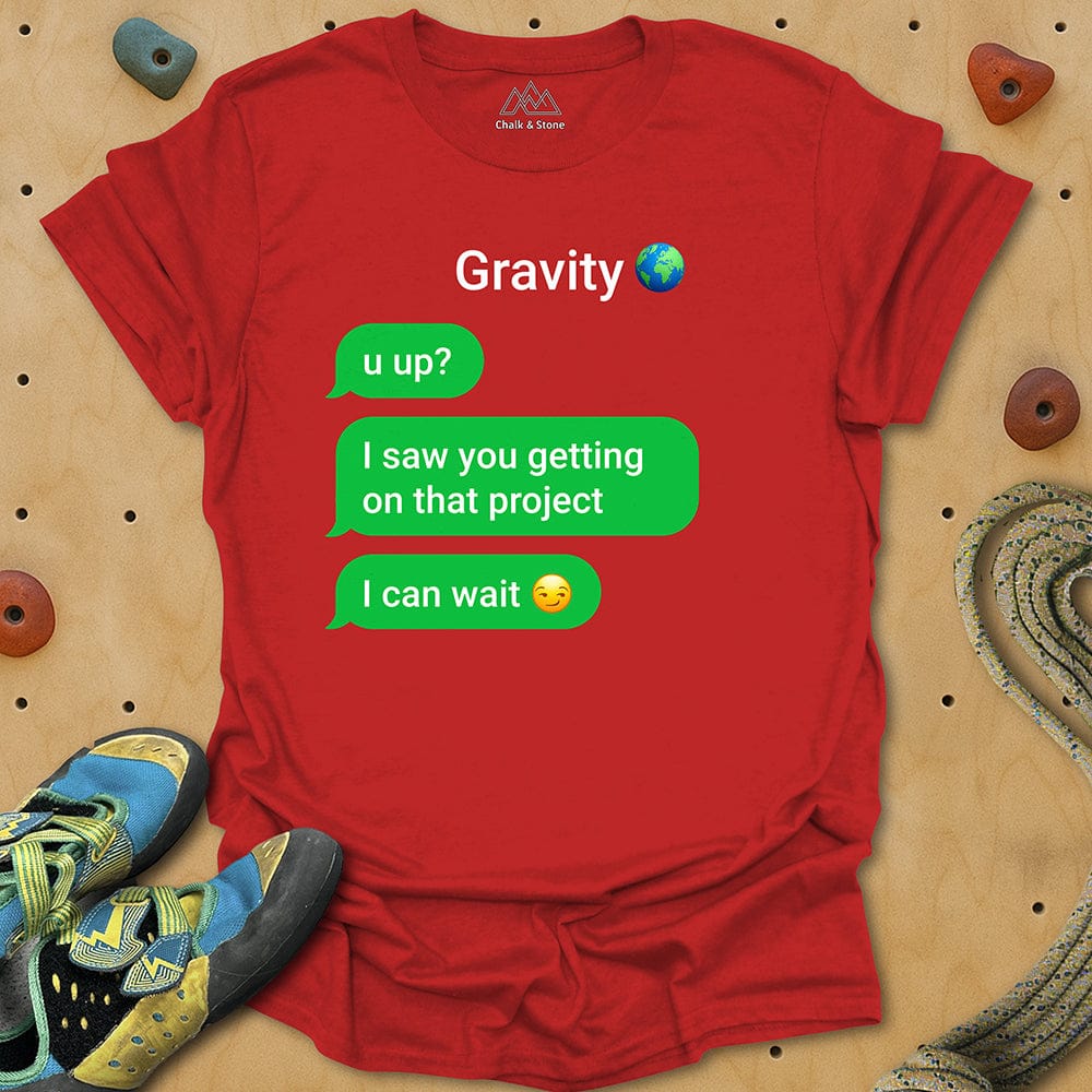 Gravity Texting Tee