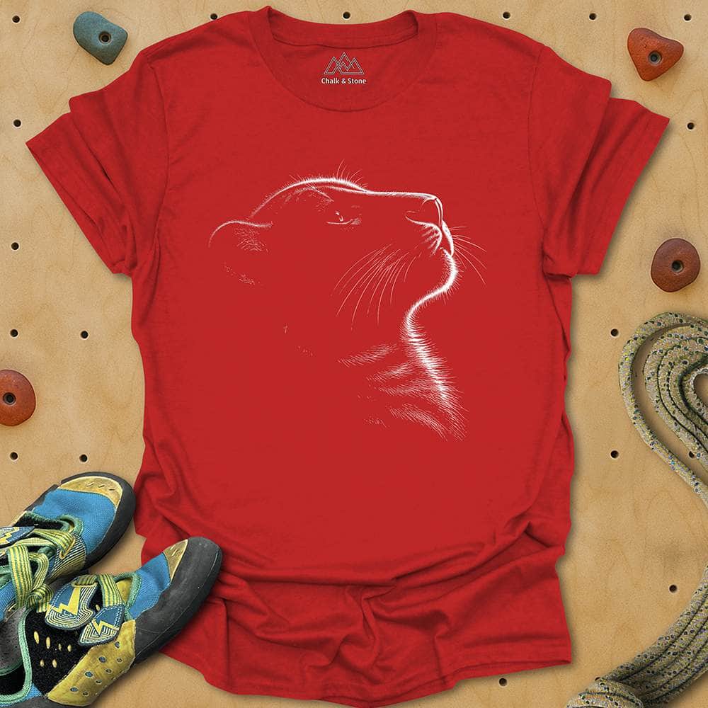 Snow Leopard Rim Lit Tee