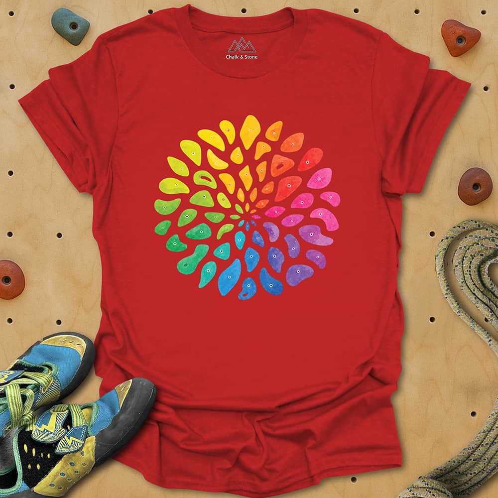 Climbing Hold Mandala Tee