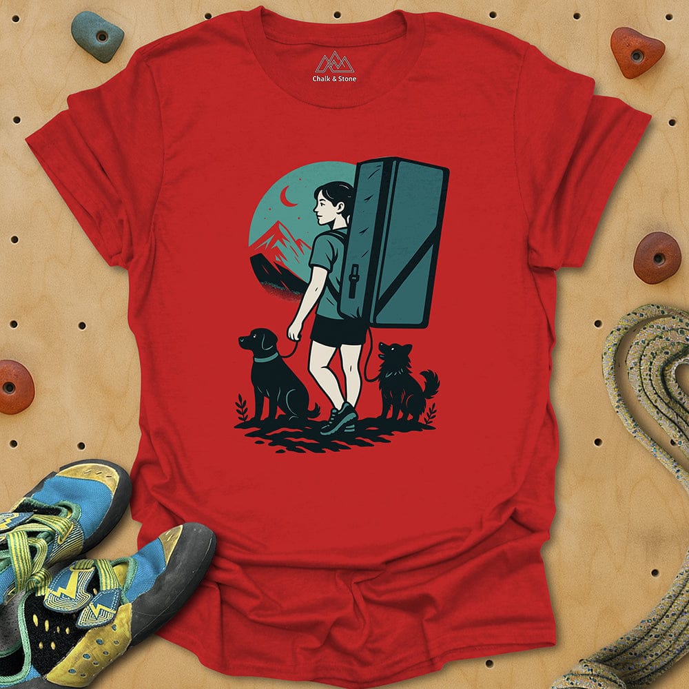 Boulder Approach Dog Tee