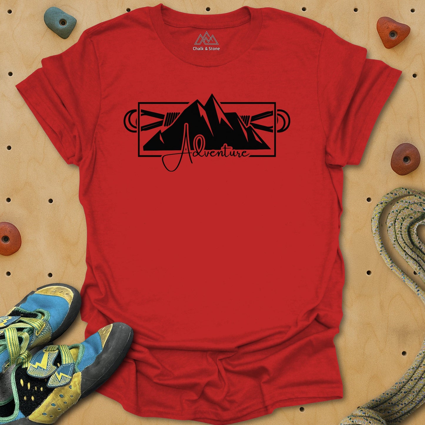 Adventure Mountain Climbing Tee