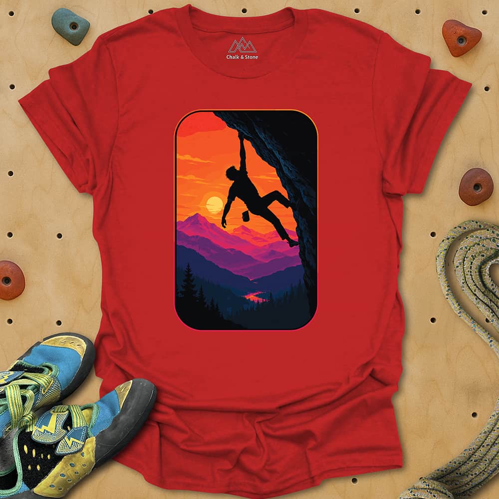 Crimson Climb Tee