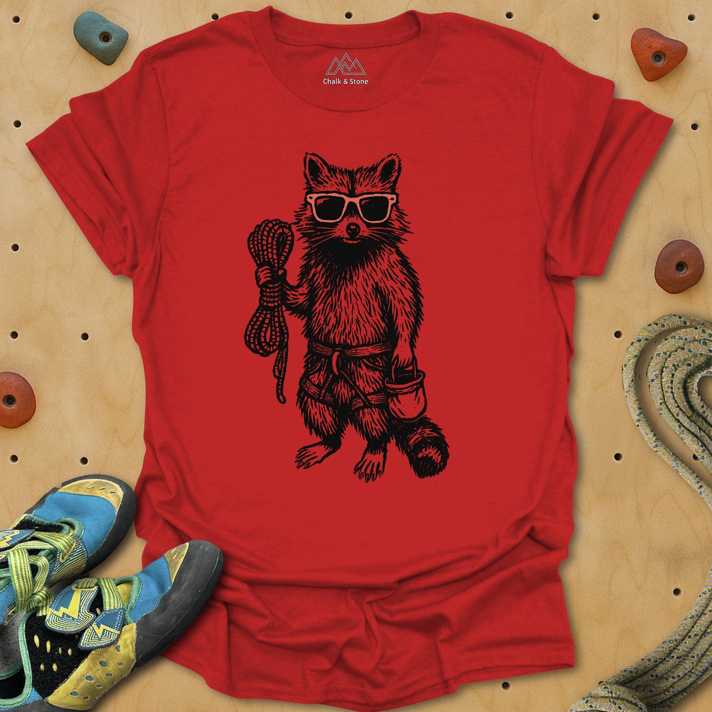 Raccoon Chill Climber Tee