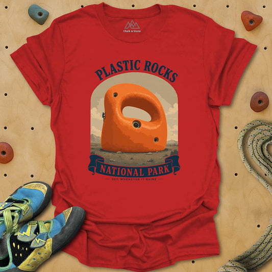Plastic Rocks Natl Park Jug Tee
