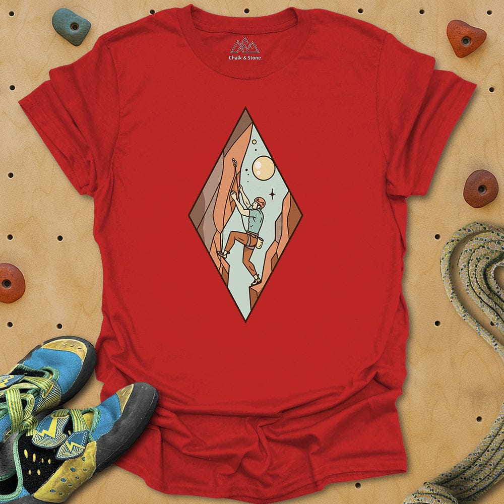 Simple Diamond Landscape Climb Tee