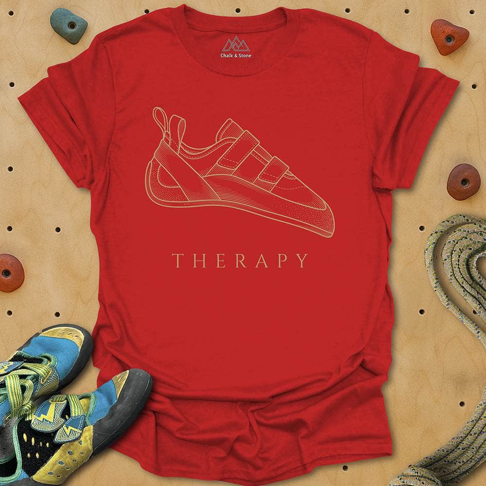 Therapy Climbing Shoe Tee