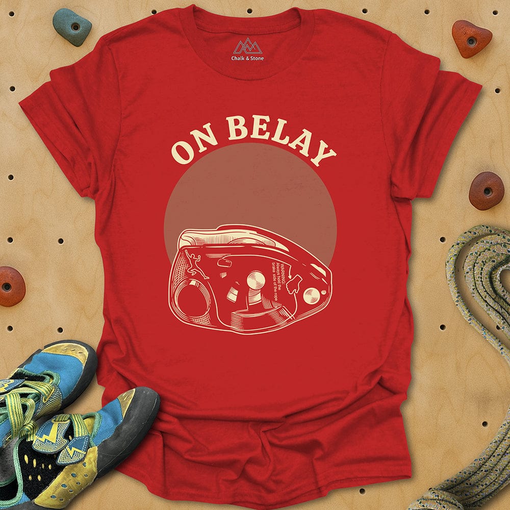 On Belay Grigri Tee