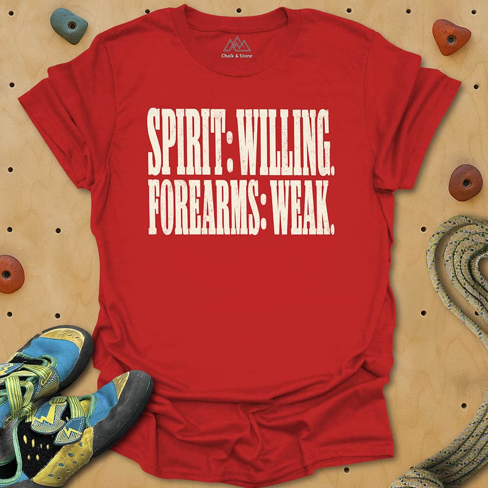 Forearms Weak Tee