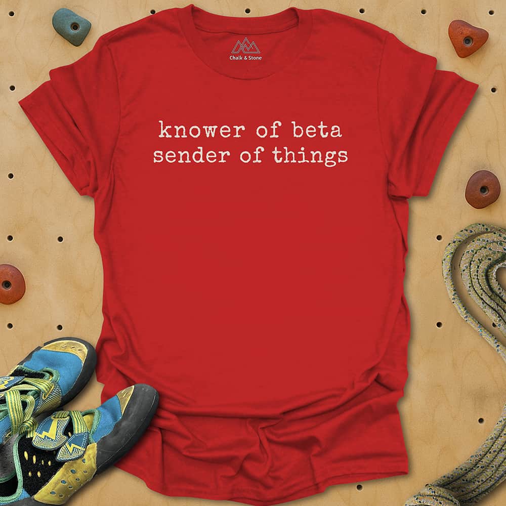 Know Beta Send Things Tee