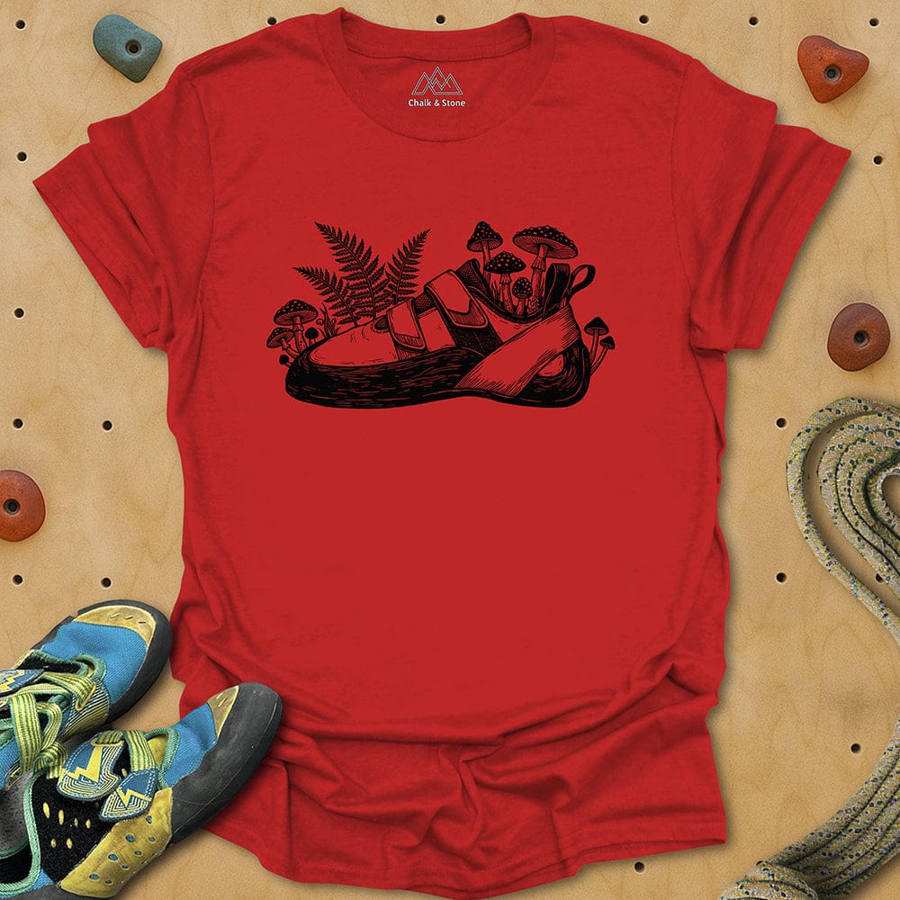 Climbing Shoe Overgrowth Tee