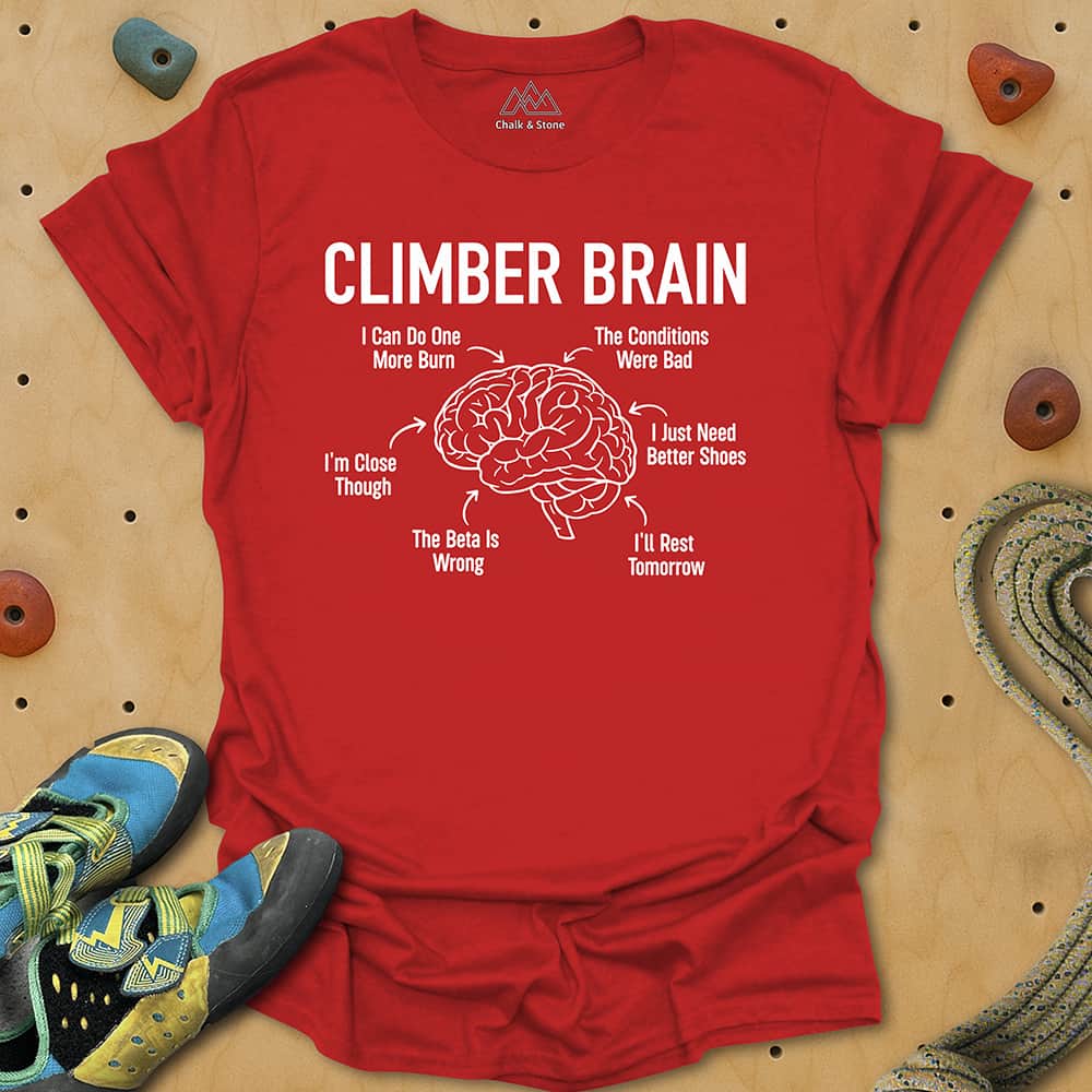 Climber Brain Tee