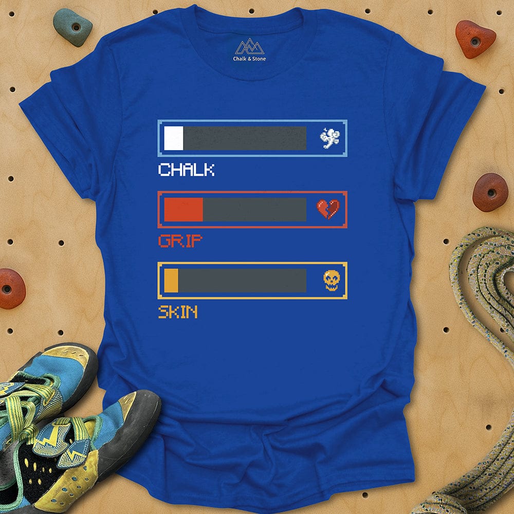 Chalk Grip Skin Levels Tee