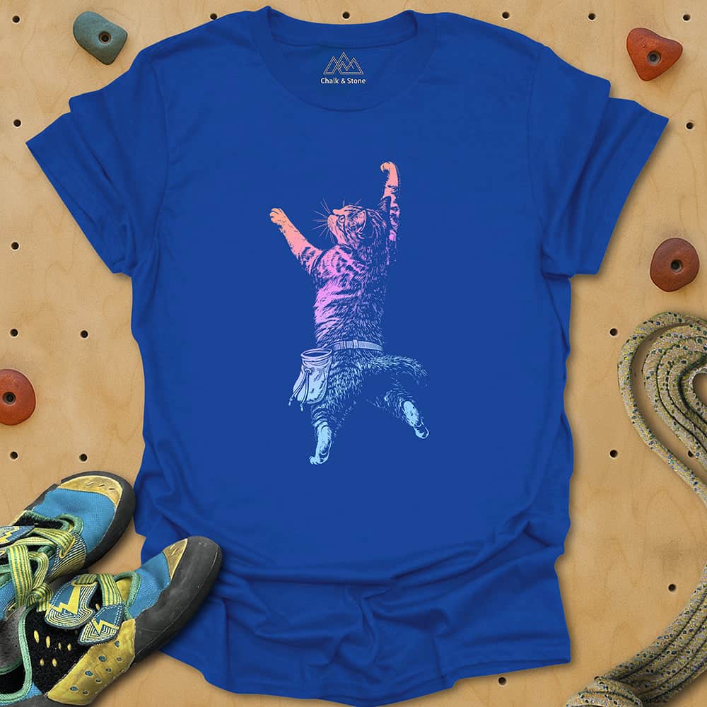 Cat Static Climb Gradient Tee