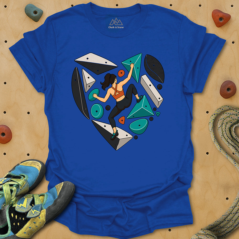 Heart Spray Wall Tee
