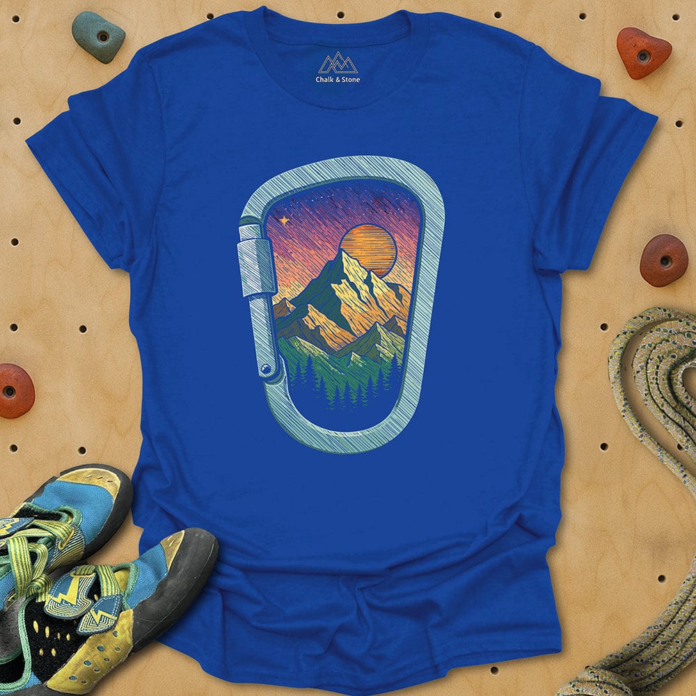 Mountain Range Carabiner 5 Tee