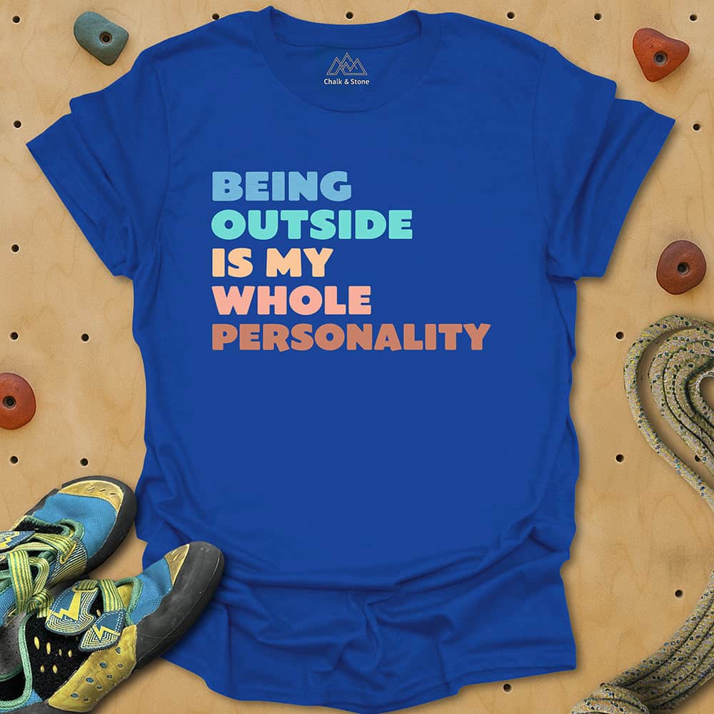 Outside Is My Personality Tee