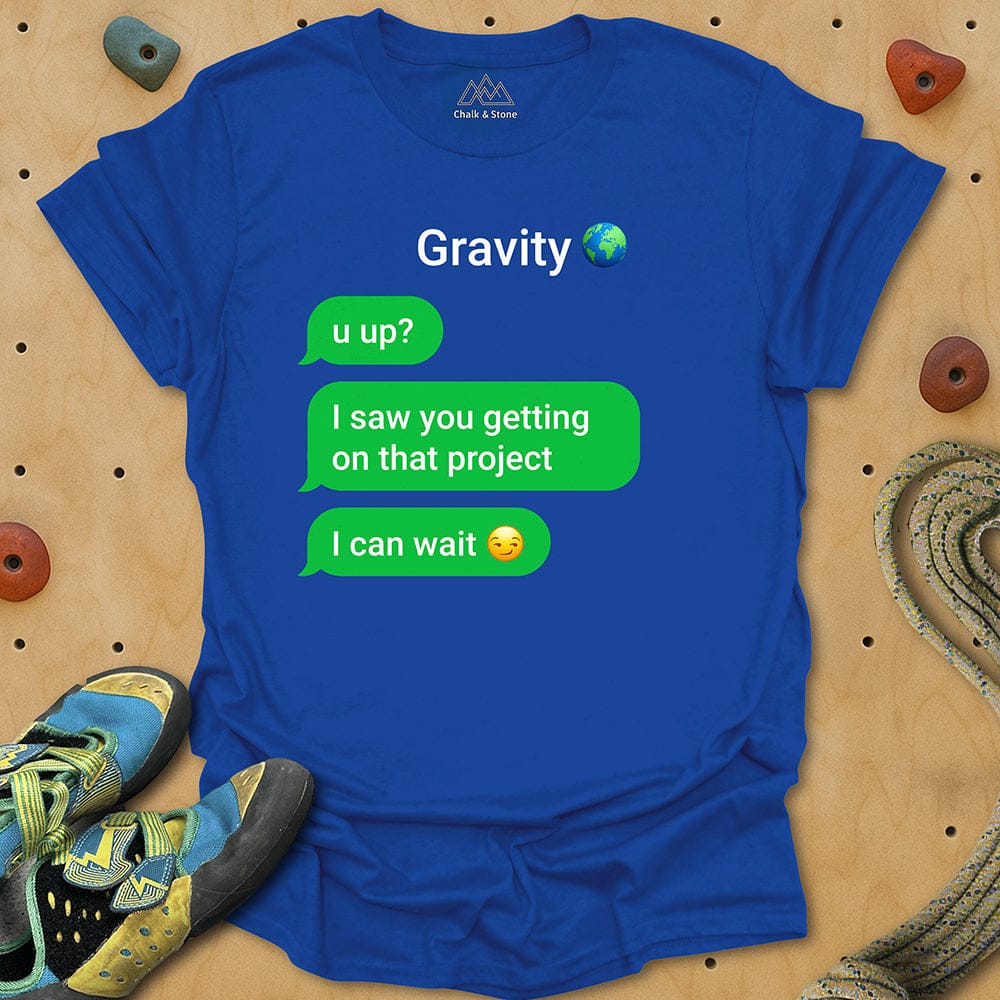 Gravity Texting Tee
