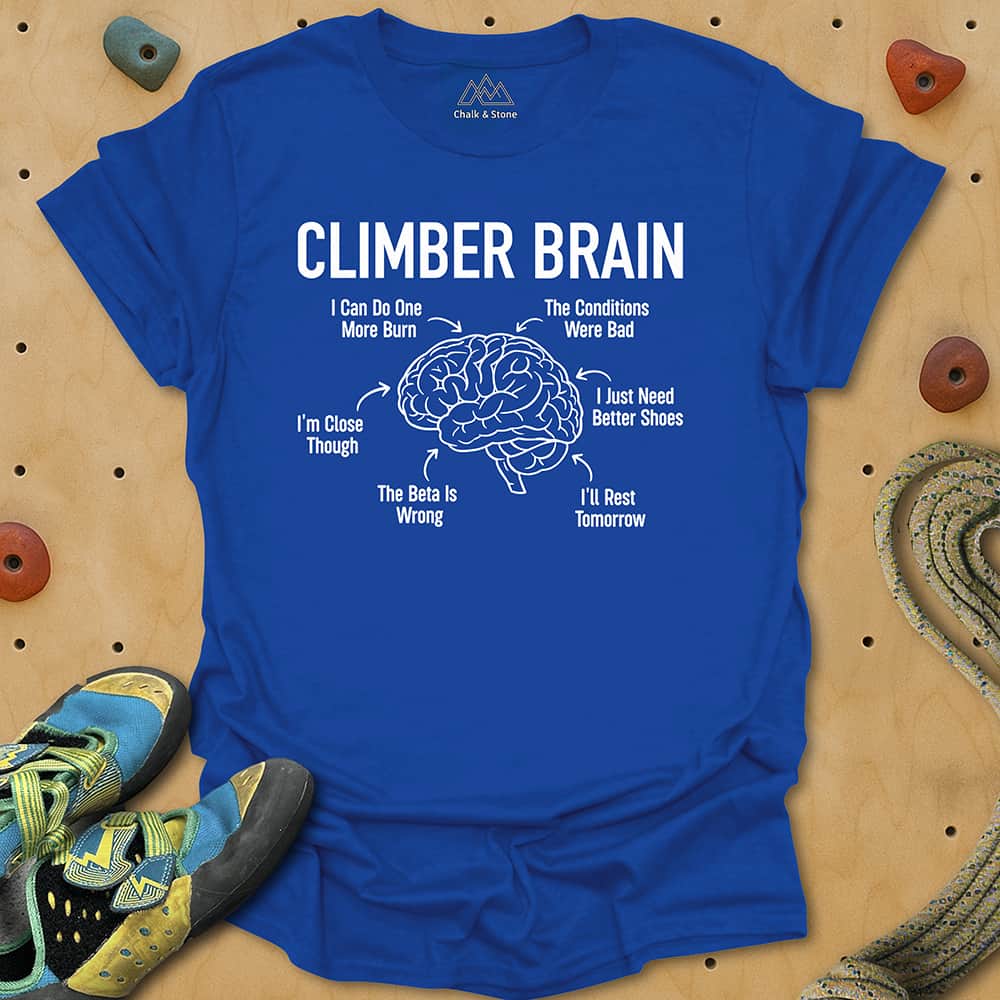 Climber Brain Tee