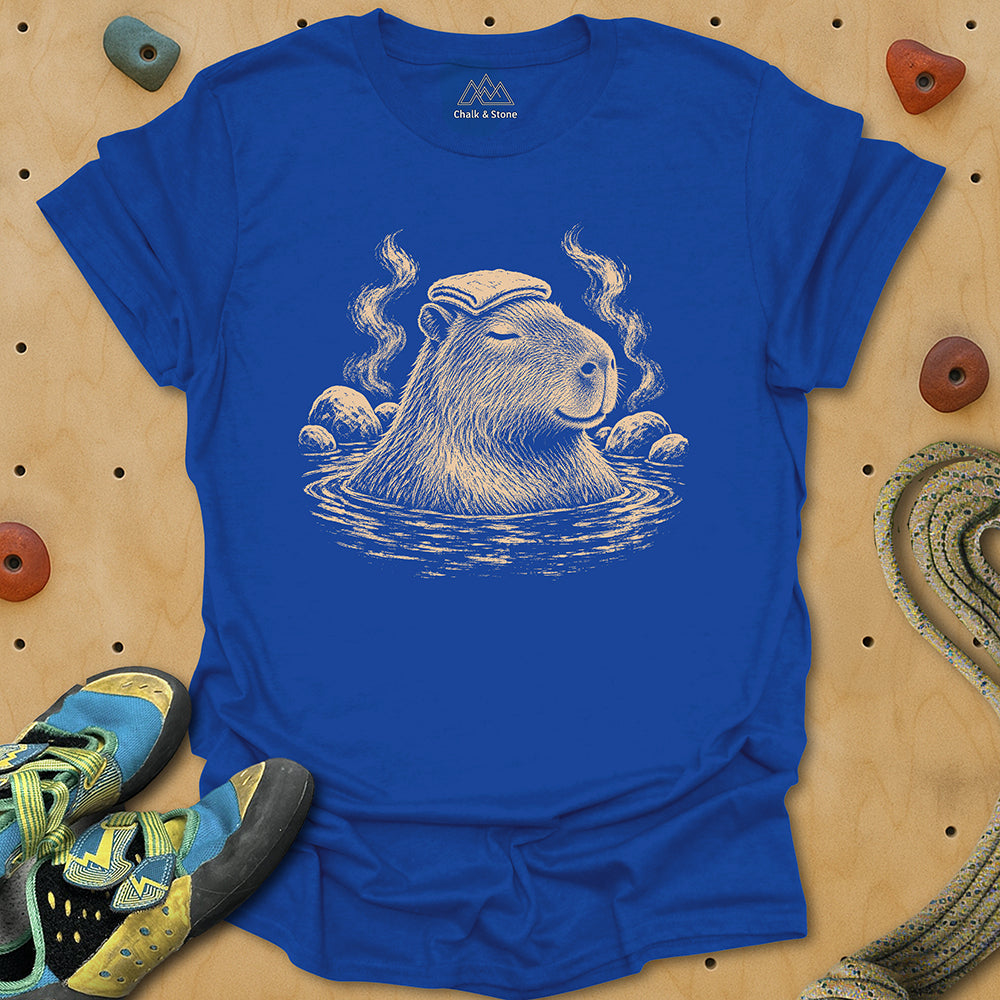 Capybara Onsen Tee